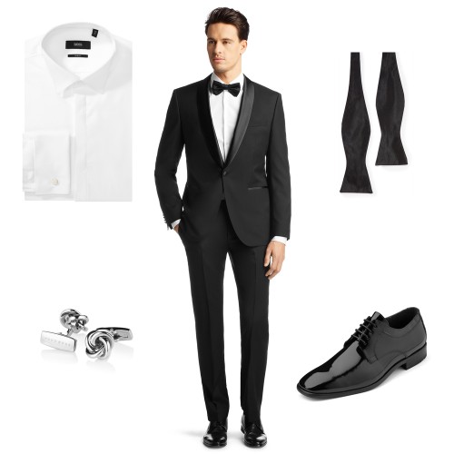 Cтильный Смокинг Slim Fit MAXI Комплект 
